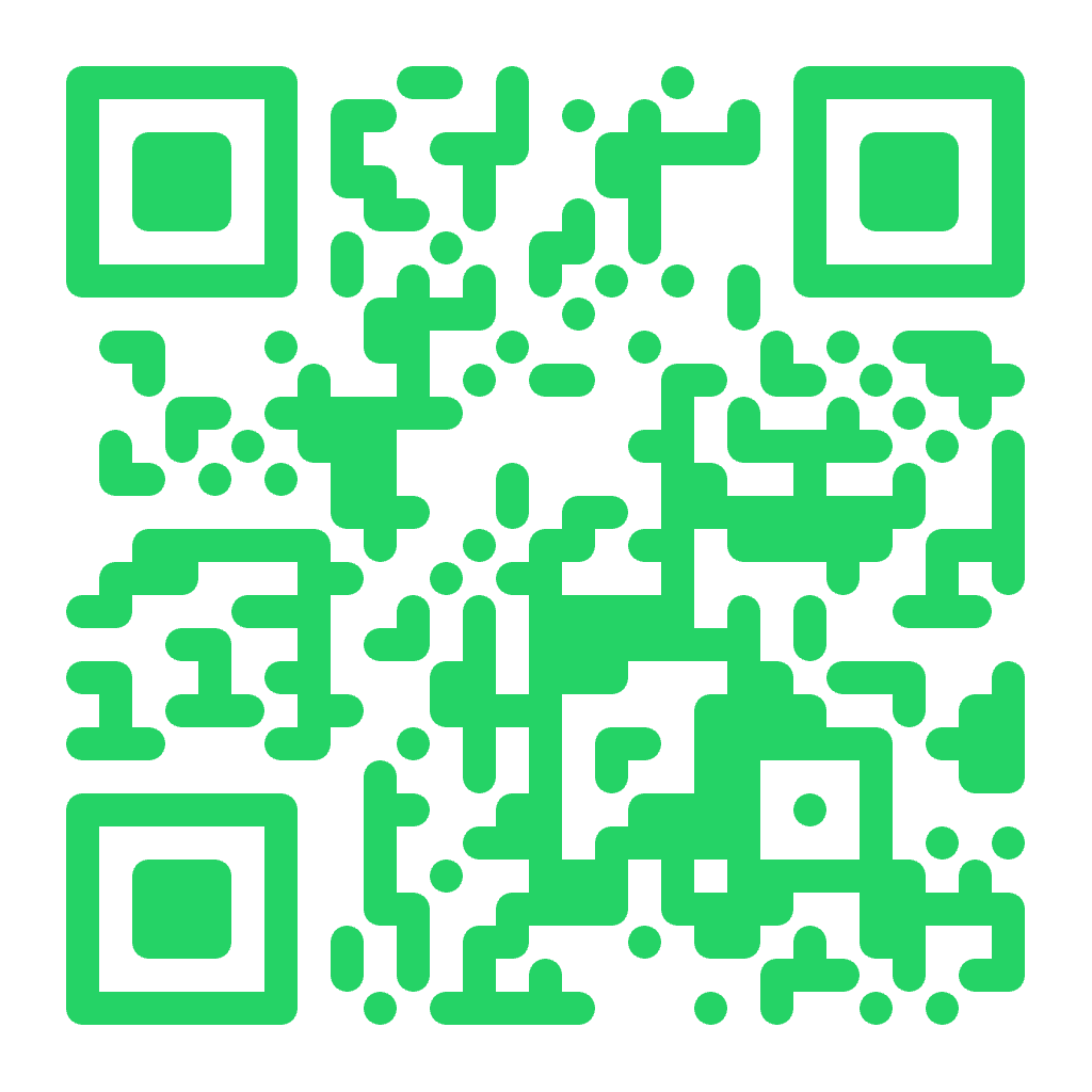 Código QR que abre o formulário da lista de espera